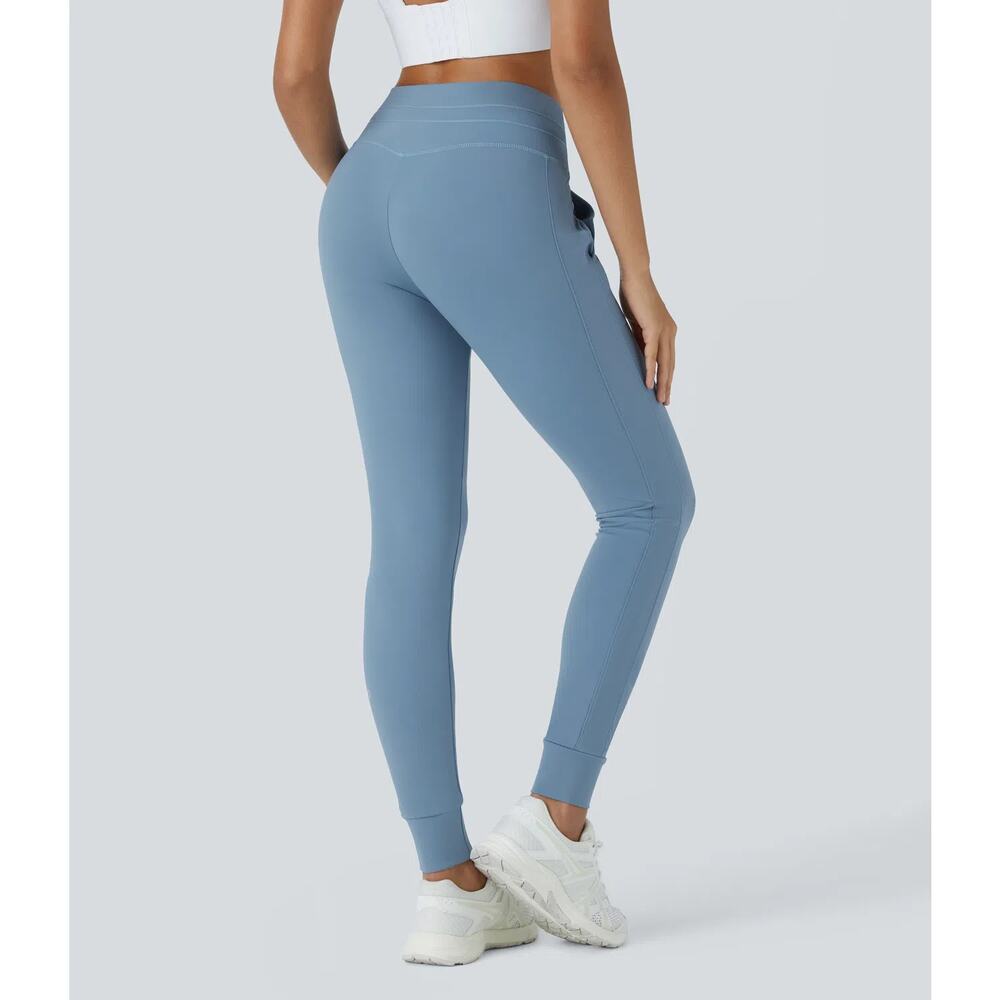 Halara Softlyzero HighWaisted Drawstring Full Len… - image 5